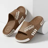 New Big Size Men's Slippers Summer Outdoor Indoor Non-slip Bathroom Shoe Couples Women Home Slides Comfort Thick Sole Flip Flops 949