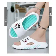 2025 New Men Massage Slippers Slides Indoor Outdoor Sandals Beach Casual Shoes Comfortable Sole Men's Slippers Big Size 38-47 951