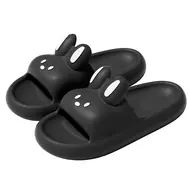 Cartoon Rabbit Slippers Women Men Couples House Slides Shower Beach Sandals Soft EVA Thick Sole Cute Bathroom Non Slip Shoes 931