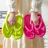 Summer Candy Colors Flip Flops Beach 2025 New Soft Bottom Flat Slippers Women Men Outdoor Comfy Non Slip Flat Slide Sandals Ship 960