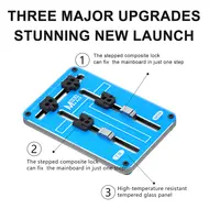 MaAnt M085 Tempered Heat-Insulating Glass T-Clip for Mobile Phone Motherboard Repair 941