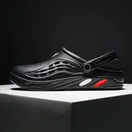 ​Men Flat sandals Summer Clogs EVA Garden Slippers Hole Shoes Beach Platform Sandals Couple Indoor House Soft Bathroom Slides 49 948