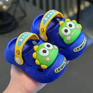 2025 baby girl shoes Children's Cave Shoes Summer Girls' Indoor Anti slip Cartoon Boys' Baby Cool Dragging Outdoor Beach Sandals 922