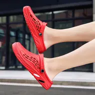 ​Men Flat sandals Summer Clogs EVA Garden Slippers Hole Shoes Beach Platform Sandals Couple Indoor House Soft Bathroom Slides 49 948