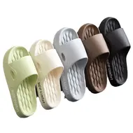 Fashion Unisex Summer Ligtweight EVA Indoor Home Sandals Slippers Shoes Non Slip Slippers Outdoor Students Comfortable Slides 938