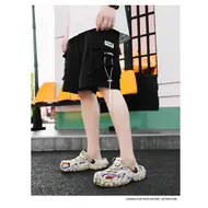 Plus Size 47 Summer Men Sandals Clogs Outdoor Garden Clogs Hole Shoes Male Casual Shoes Water Shoes Comfort Home Soft Slippers 957