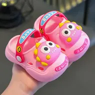 2025 baby girl shoes Children's Cave Shoes Summer Girls' Indoor Anti slip Cartoon Boys' Baby Cool Dragging Outdoor Beach Sandals 922