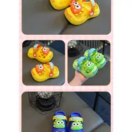 2025 baby girl shoes Children's Cave Shoes Summer Girls' Indoor Anti slip Cartoon Boys' Baby Cool Dragging Outdoor Beach Sandals 922