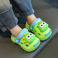 2025 baby girl shoes Children's Cave Shoes Summer Girls' Indoor Anti slip Cartoon Boys' Baby Cool Dragging Outdoor Beach Sandals 922