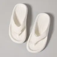 Thick Platform Eva Flip Flops For Women 2025 Summer Clip Toe Non Slip Beach Sandals Woman Comfortable Soft Sole Cloud Slippers 964