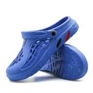 ​Men Flat sandals Summer Clogs EVA Garden Slippers Hole Shoes Beach Platform Sandals Couple Indoor House Soft Bathroom Slides 49 948