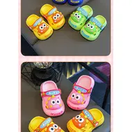 2025 baby girl shoes Children's Cave Shoes Summer Girls' Indoor Anti slip Cartoon Boys' Baby Cool Dragging Outdoor Beach Sandals 922