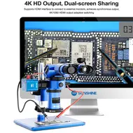 RELIFE MC2 Multi-function Multimeter 4K Camera Large Screen Synchronization Precision Microscope Camera Repair Tools 917