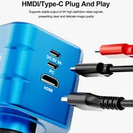 RELIFE MC2 Multi-function Multimeter 4K Camera Large Screen Synchronization Precision Microscope Camera Repair Tools 917