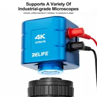 RELIFE MC2 Multi-function Multimeter 4K Camera Large Screen Synchronization Precision Microscope Camera Repair Tools 917