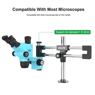 Relife MS2 Pro Universal Dual-Bearing Dual-Rod Microscope Stand for Most Microscope 919