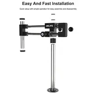 Relife MS2 Pro Universal Dual-Bearing Dual-Rod Microscope Stand for Most Microscope 919