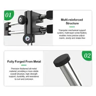 Relife MS2 Pro Universal Dual-Bearing Dual-Rod Microscope Stand for Most Microscope 919