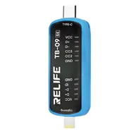 Relife TB-09 SE Type-C & Lightning Charging Port Tester for iPhone and Android 953