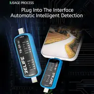 Relife TB-09 SE Type-C & Lightning Charging Port Tester for iPhone and Android 953