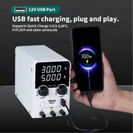 Yihua 305D-V 30V/5A Adjustable Regulated DC Voltage and Current  Switch Power Supply 920