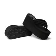 Newest Styel Women Flip Flops Comfortable Summer Casual Flip Flops Women Slippers Beach Style Non-slip Thick Bottom Wedges Shoes 956