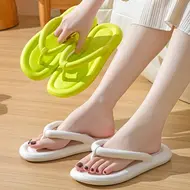 Summer Candy Colors Flip Flops Beach 2025 New Soft Bottom Flat Slippers Women Men Outdoor Comfy Non Slip Flat Slide Sandals Ship 960