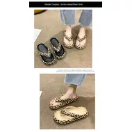 2025 Women Plaid Thong Flip Flops Summer Thick Platform Slides Ladies Non Slip Clip Toe Slippers Soft Casual Outdoor Beach Shoes 929