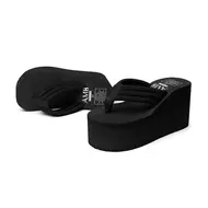 Newest Styel Women Flip Flops Comfortable Summer Casual Flip Flops Women Slippers Beach Style Non-slip Thick Bottom Wedges Shoes 956