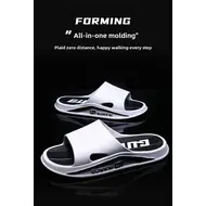 Men's Summer Thick Bottom Super Soft Slippers Indoor Home Use Bath Room Shower Outdoor Wearable Flip Flops PVC Material 1016