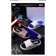 Men's Summer Thick Bottom Super Soft Slippers Indoor Home Use Bath Room Shower Outdoor Wearable Flip Flops PVC Material 1016