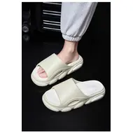Platform Soft Eva Slippers Women Men Fashion Flip Flops Unisex Home Shoe Bathroom Non-Slip Slides Indoor Outdoor Sandals 1020
