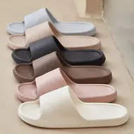 ​Fashion Women Summer Slippers Lightweight EVA Indoor Slides Comfortable Bathroom Shower Shoes for Home and Couples Casual Wear 993