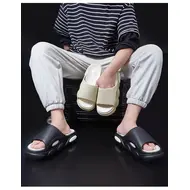 Platform Soft Eva Slippers Women Men Fashion Flip Flops Unisex Home Shoe Bathroom Non-Slip Slides Indoor Outdoor Sandals 1020