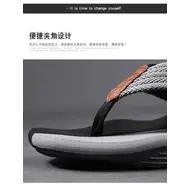 Men's Women Striped Flip-flops Summer Indoor Outdoor Lightweight Comfortable Non-slip Street Walking Beach Vacation Slides 1014