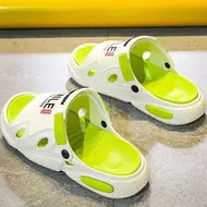 Hot Sale Men Slippers EVA Soft-Soled Men Sandals Outdoor Non-slip Beach Shoes Fashion Lightweight Flip Flops Men Platform Shoes 1001