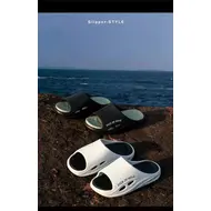 2025 New Men's Slippers Open Toe Non-slip Sandals Men Beach Shoes Fashion Versatile Basketball Slippers Thick Soled Casual Shoes 972