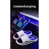 Men's Summer Thick Bottom Super Soft Slippers Indoor Home Use Bath Room Shower Outdoor Wearable Flip Flops PVC Material 1016