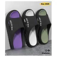 2025 New Men's Slippers Open Toe Non-slip Sandals Men Beach Shoes Fashion Versatile Basketball Slippers Thick Soled Casual Shoes 972