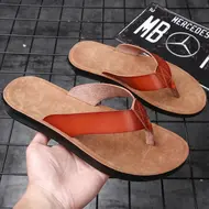 Size 38-47 New Flip-flops For Men Casual Cool Beach Summer Shoes Hotel Slippers Man Light Flats Luxe Men's Shoes 1022