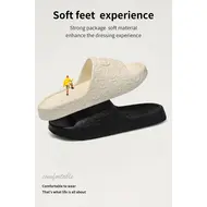 Printting Cute Bear Women Slippers Summer Indoor Soft Cartoon Sandals Bathroom Anti-slip Outdoor Comfy Men Leisure Shoes Couple 1021