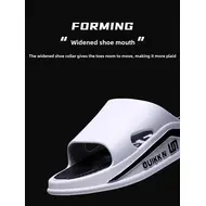 Men's Summer Thick Bottom Super Soft Slippers Indoor Home Use Bath Room Shower Outdoor Wearable Flip Flops PVC Material 1016