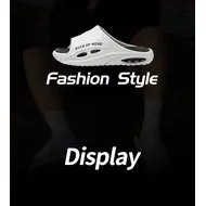 2025 New Men's Slippers Open Toe Non-slip Sandals Men Beach Shoes Fashion Versatile Basketball Slippers Thick Soled Casual Shoes 972