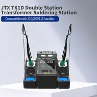 JTX TX1D Dual-Station Smart Soldering Rework Station Compatible with 210 / 245 / 115 Handles 987