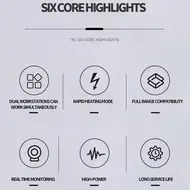 JTX TX1D Dual-Station Smart Soldering Rework Station Compatible with 210 / 245 / 115 Handles 987