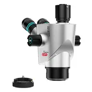 RF4 CX71P 6.5X-65X Synchronous Zoom Dual-Anti Premium Trinocular Stereo Microscope Head 978