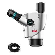 RF4 CX71P 6.5X-65X Synchronous Zoom Dual-Anti Premium Trinocular Stereo Microscope Head 978