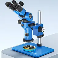 Relife RL-601Q Heat-Insulating Ring-Shaped Tempered Glass Fixture for Motherboard Repair 983