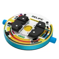 Relife RL-601Q Heat-Insulating Ring-Shaped Tempered Glass Fixture for Motherboard Repair 983