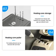 Sunshine H3 C210 Version 80W Intelligent Soldering Station Supports T245 / T210 / T115 Handles full set 985